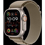 Apple Watch Ultra2 Cellular 49mm Titanium Case with Olive Alpine Loop – Large | Eponuda.ba