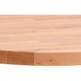 vidaXL Stolna ploča Ø 50 x 2 5 cm okrugla od masivne bukovine | shoptok.hr