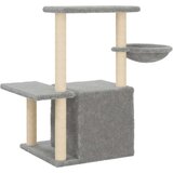 vidaXL Penjalica za mačke sa stupovima za grebanje svjetlosiva 83 cm | shoptok.hr