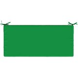  Jastučić za klupu SOEST 100% poliester Zelena 120 x 50 x 8 cm Slike