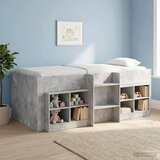 Ormarić za krevet s policom 2 pcs Betonska siva 66 x 33 x 48 cm | Shoptok.si