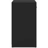 vidaXL Klupa za cipele crna 94,5 x 31 x 57 cm od iverice | shoptok.hr