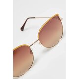 Marisse Brown Metal Frame Sunglasses | ePonuda.com