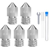Elegoo hotend kit neptune 4/4 pro multi-size steel nozzle pack Cene
