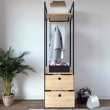 Hanah home Rusen - L611 Oak Wardrobe