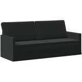 SOFA za 3 osobe Crna 190 x 81 x 82 cm Baršun | shoptok.hr