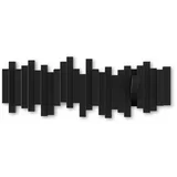 Umbra Crna plastična zidna vješalica Sticks -