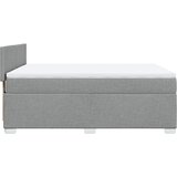  Krevet box spring s madracem svjetlosiva 160x200 cm tkanina | shoptok.hr