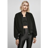 UC Curvy Women's Oversized Jacket Sherpa Bomber Jacket Black | shoptok.hr
