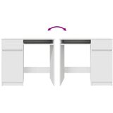  Stol Bijeli 86x49x76 cm Konstruirano drvo | shoptok.hr