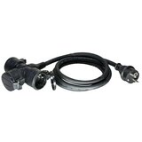 VOLTOMAT Podaljševalni kabel (0,5 m, Črne barve, IP44, H07RN-F) | Shoptok.si