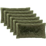  Presvlaka za jastuk 6 pcs HEERLEN Zelena 40 x 80 cm PV flis | shoptok.hr