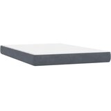 Box spring posteljni z vzmetnico temno siv 160x210 cm žamet, (21829143) | Shoptok.si