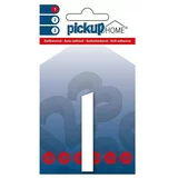 Pickup 3D Home Kućni broj Rio (Visina: 6 cm, Motiv: 1, Bijele boje, Plastika, Samoljepljivo)