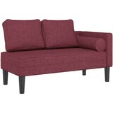  Počivaljka s jastucima crvena boja vina od tkanine | shoptok.hr