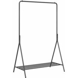  Stalak za odjeću s pohranom Crna 100 x 56 x 154 cm Čelik | shoptok.hr