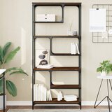 vidaXL Regal za knjige boja smeđeg hrasta 81 x 36 x 176 cm konstruirano drvo Cijene
