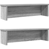 vidaXL Kitchen Racks Stackable 2 pcs siva sonoma50x15x16 cm | Shoptok.si
