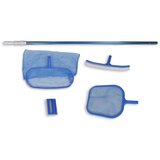  Set za čiščenje bazena lovilca za listje krtače in teleskopska palica, (21265937) | Shoptok.si