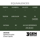 AK Interactive Splittermuster Green Spots 17ml - 3rd Gen Akrilna Boja AK11415 | Eponuda.com