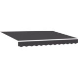 Tenda Nadomestno platno za tendo Antracit 235 x 195 cm Poliester, (5000206814) | Shoptok.si