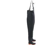  Visoke čizme za vodu do prsa crne veličina 45 | shoptok.hr