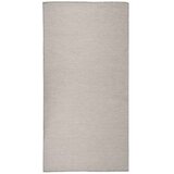 Vanjski tepih ravnog tkanja 100 x 200 cm svijetlo sivi | shoptok.hr