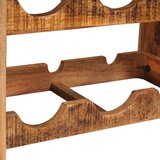  Stalak za vino Smeđa 100 x 45 x 33 cm Čvrsto Grubo Drvo Manga | shoptok.hr