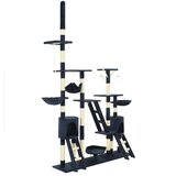  Penjalica za mačke sa stupovima za grebanje od sisala 230 - 250 cm plava | shoptok.hr