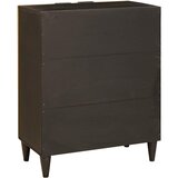  Kreveta Crna i zlatna 60 x 33 x 75 cm Čvrsto drvo manga | shoptok.hr