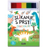 Učila Slikanje s prsti - dinozavri Cene