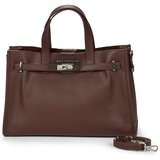 Mac Douglas Ročne torbice LAND TOTE M Kostanjeva Cene