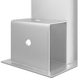  Pomoć za slaganje drva 12 pcs Srebrna 34 x 10 x 15 cm Čelik | shoptok.hr