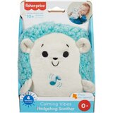 Fisher Price Calming Vibes Hedgehog Soother plišana igračka s melodijom 1 kom | shoptok.hr