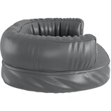  Ergonomski pjenasti krevet za pse sivi 60 x 42 cm umjetna koža | Eponuda.com