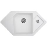 Metalac granitna sudopera Xdiamond 960x510 Bela | Eponuda.com