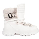 SEASTAR White women's snow boots with fur on a thick sole | shoptok.hr