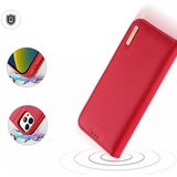 Dux ducis Hivo bookcase torbica od kože za Apple iPhone 15 Pro Max crvena | shoptok.hr