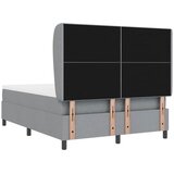  s opruga kutije Svjetlosiva 160 x 200 cm tkanina | shoptok.hr