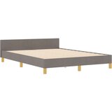 vidaXL Krevetna konstrukcija u taupe boji 160x200 cm Tkanina | shoptok.hr