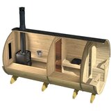 Male kuće Vanjska sauna KEMI 210 × 400 cm sa šindrom | shoptok.hr