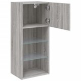 TV ormarići s LED svjetlima 2 kom boja hrasta 40,5 x 30 x 90 cm | shoptok.hr