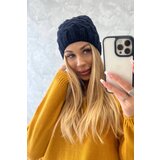 Kesi marka niezdefiniowana Cap with fleece Agnieszka K239 navy blue Cene