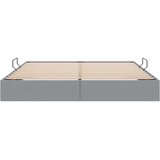  Otomanski krevet s pohranom Svijetlo siva 180 x 200 cm tkanina | shoptok.hr