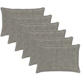  Presvlaka za jastuk 6 kom. HOUTEN Svjetlosiva 50 x 80 cm - Svjetlosiva 50 x 80 cm 6 | shoptok.hr