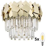  Brilagi - LED kristalno plafonsko svetlo MIRAGE 5xE14/40W/230V | Eponuda.com