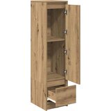  Visoka ploča Artisan hrast 29,5x34x119,5 cm izrađeno drvo | shoptok.hr