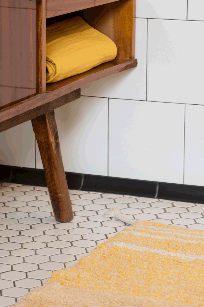 Lorena Canals Oker žuti pamučan tepih 80x140 cm Twin Amber – | shoptok.hr