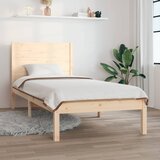  Okvir za krevet od masivnog drva 90 x 190 cm jednokrevetni | shoptok.hr