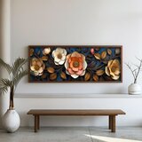 WALLXPERT FAH053-120 Multicolor Decorative Framed MDF Painting | Eponuda.com